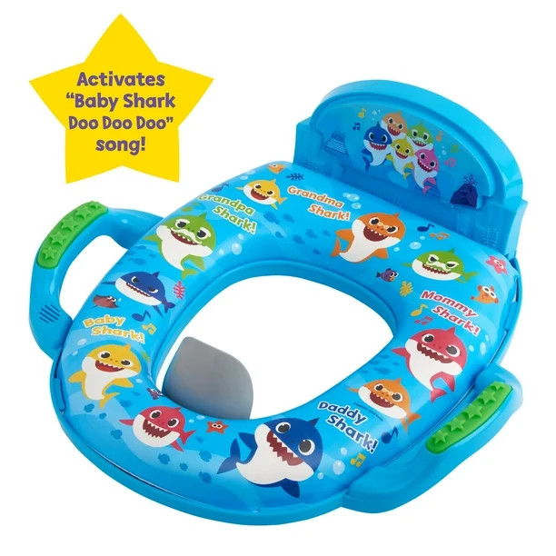 Baby Shark "Fintastic" Deluxe Potty Seat with Sound | Walmart (US)