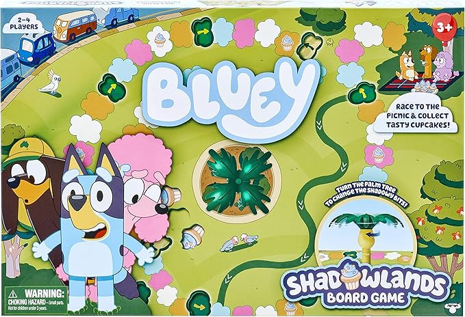 Bluey - Shadowlands Board Game - Family Game Night, Unpredictable Fun - Engaging Fun for All - Co... | Amazon (US)