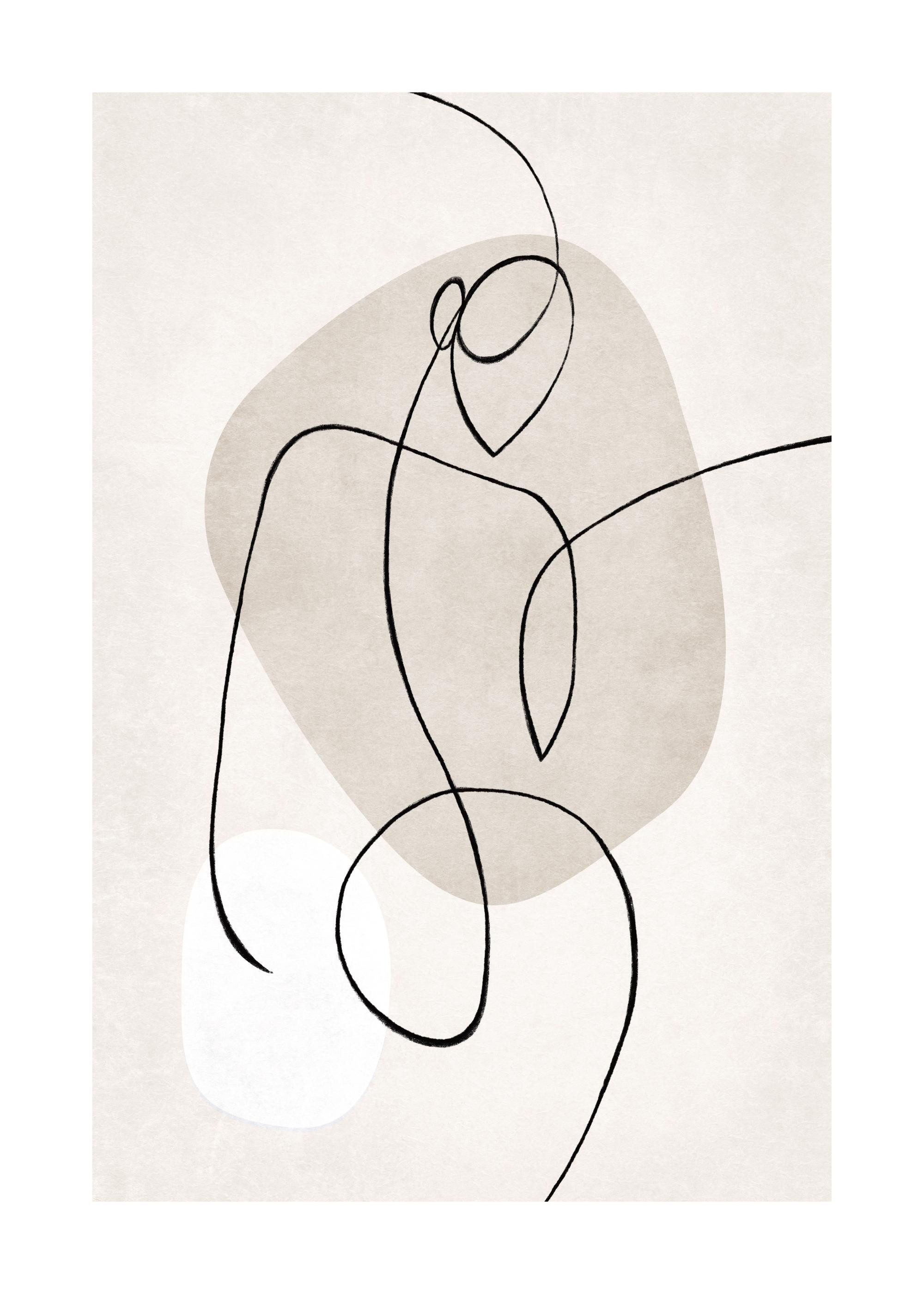 Artful Lines No2 Print | Desenio