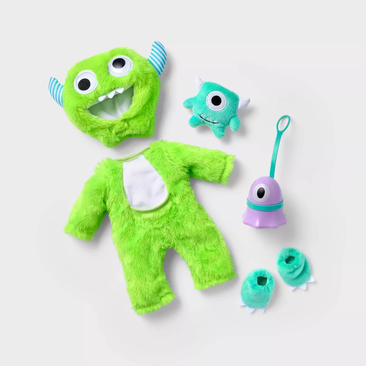 14" Baby Doll Monster Outfit - Gigglescape™ | Target