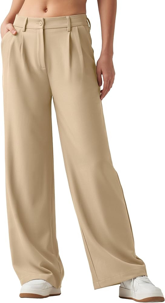 Willit Women's Work Pants Wide Leg Dress Pants High Waisted Casual Slacks Business Office Pants w... | Amazon (US)