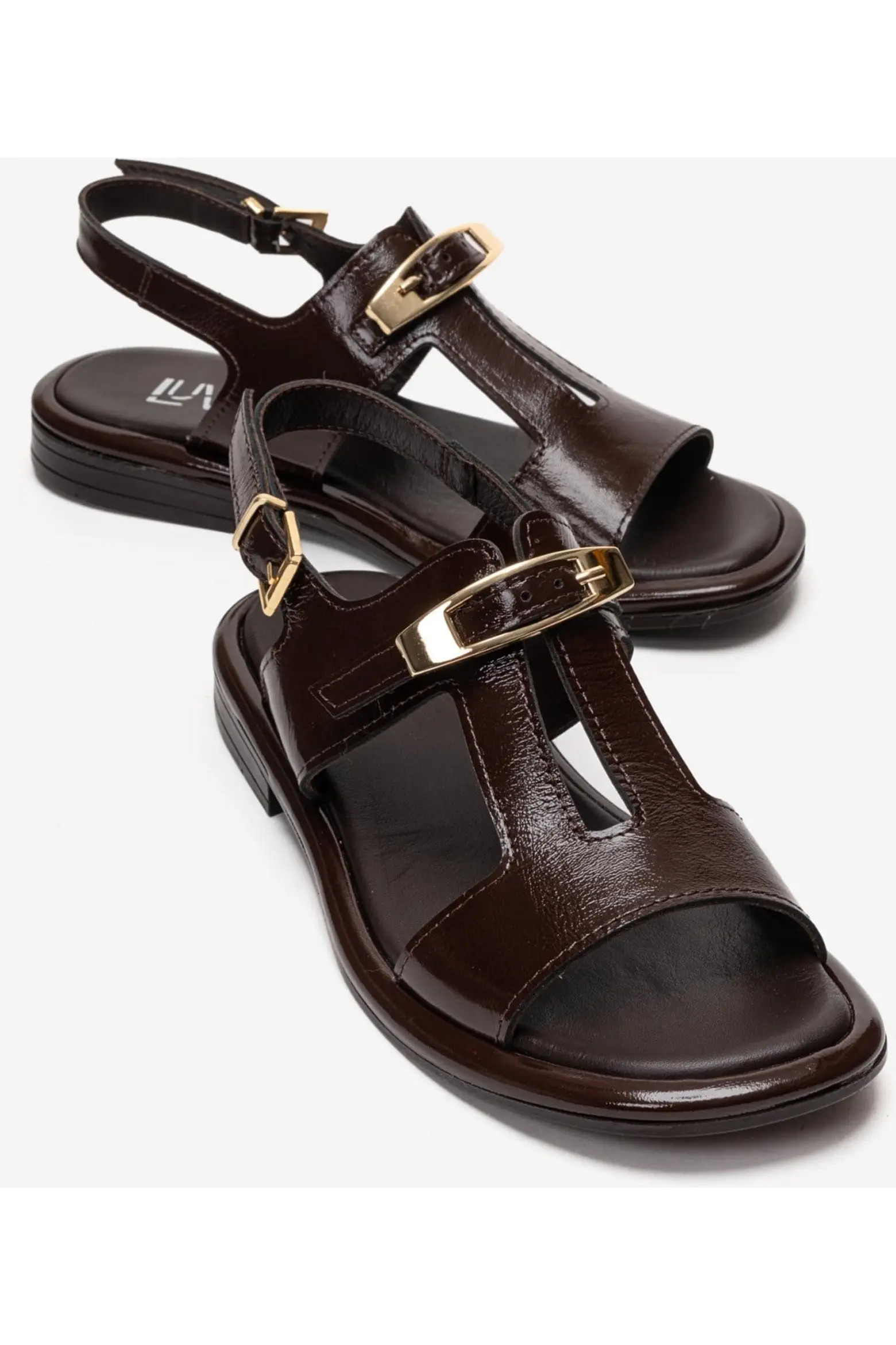 Auren Leather Buckle Sandal (Women) | Nordstrom | Nordstrom