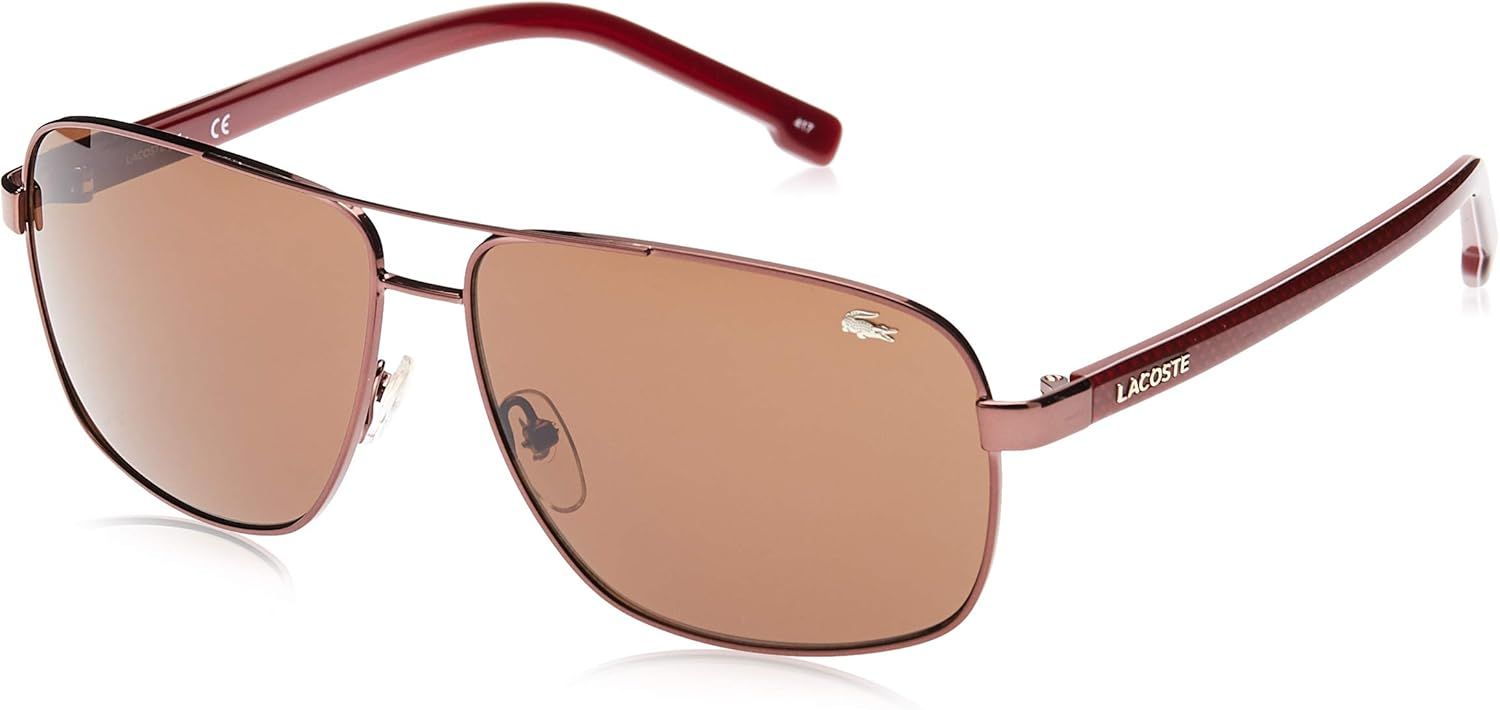 Lacoste Men's L162s Rectangular Sunglasses | Amazon (US)