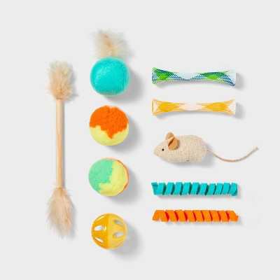 Multi Cat Toy Set - 10pk - Boots & Barkley™ | Target