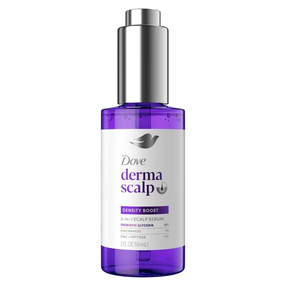 Dove Derma Scalp Density Boost 3-in-1 Scalp Serum with Prebiotic Glycerin, Zinc + Peptides, and N... | Walmart (US)