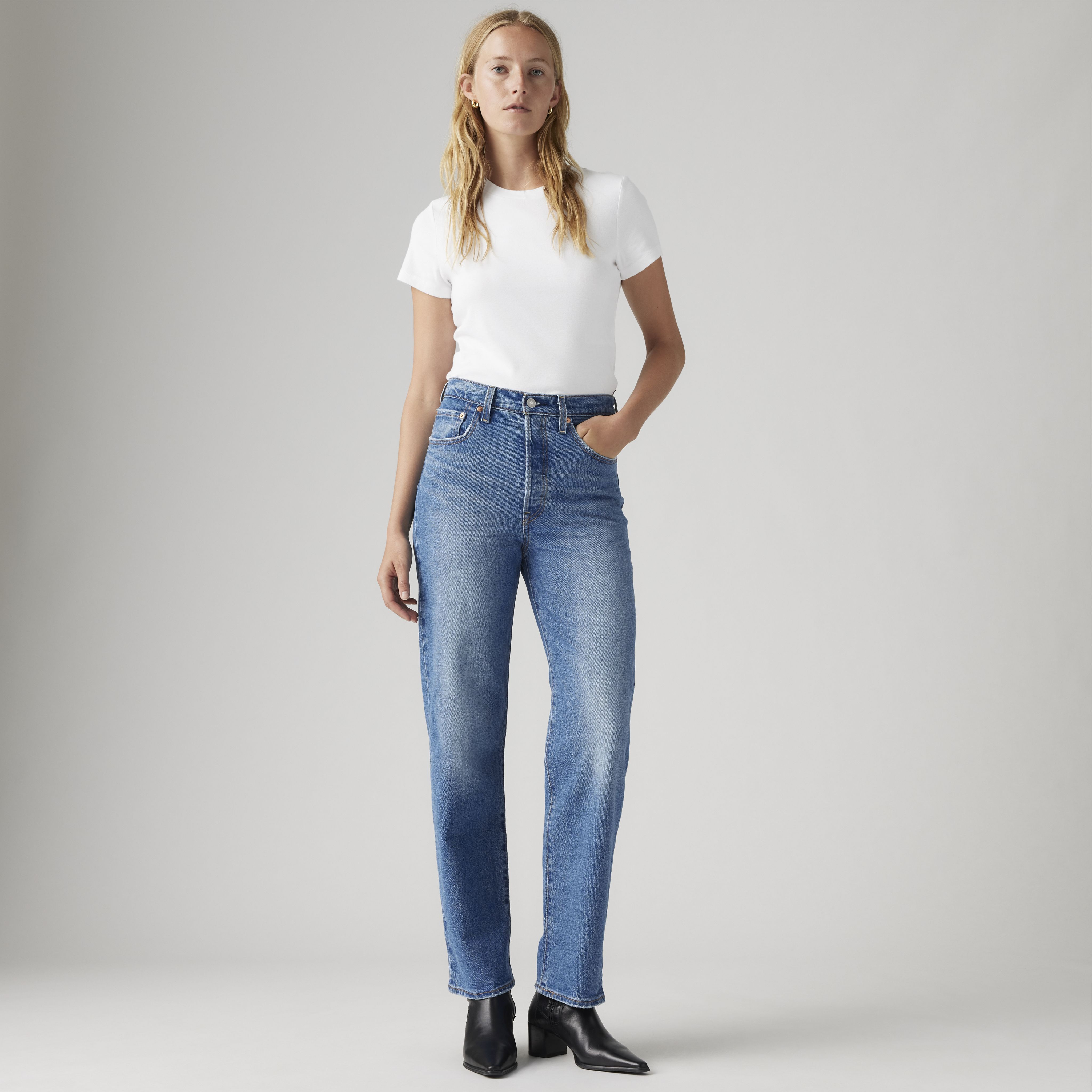 Ribcage Straight Ankle Jeans | Levi's UK