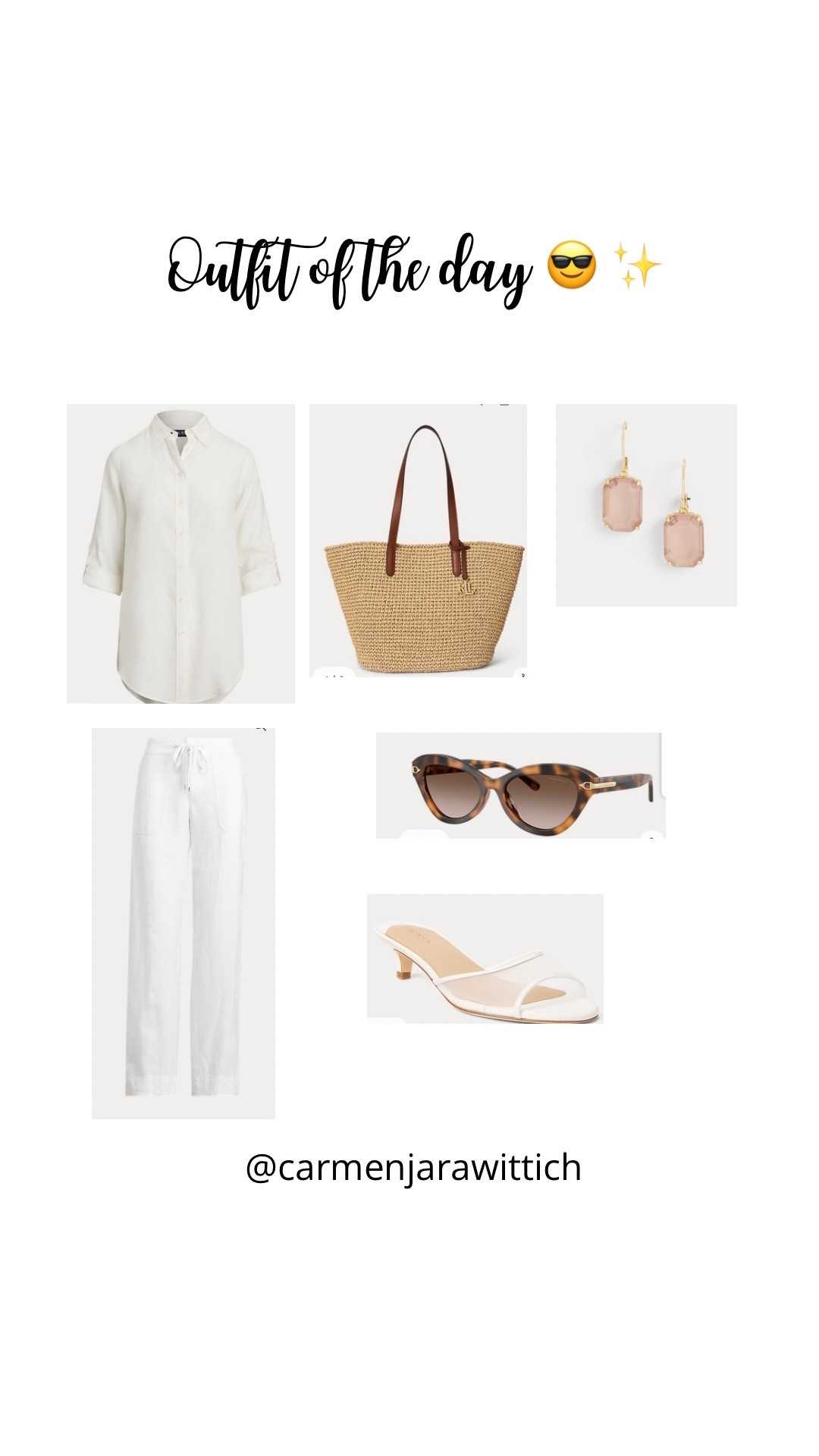 I ❤️ a white Linen look 😍🤍

#linenoutfit #whiteoutfit #leinen
#ralphlauren #ltkspring #ltktravel #ltksummer #korbtasche

#LTKdeutschland #LTKstyletip #LTKxRalphLauren