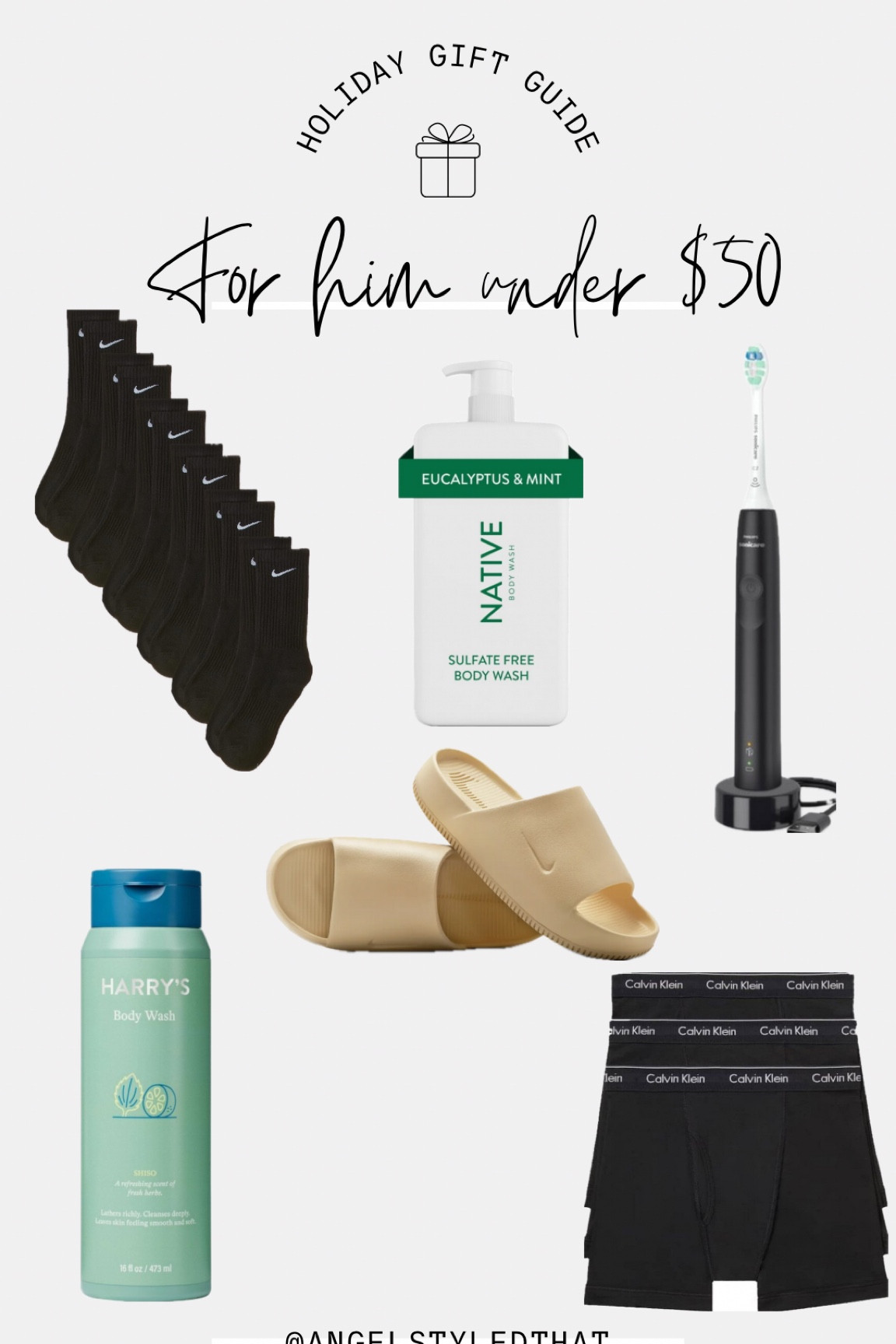 Holiday gift guide for him under $50 

#LTKGiftGuide #LTKfindsunder50 #LTKHoliday
