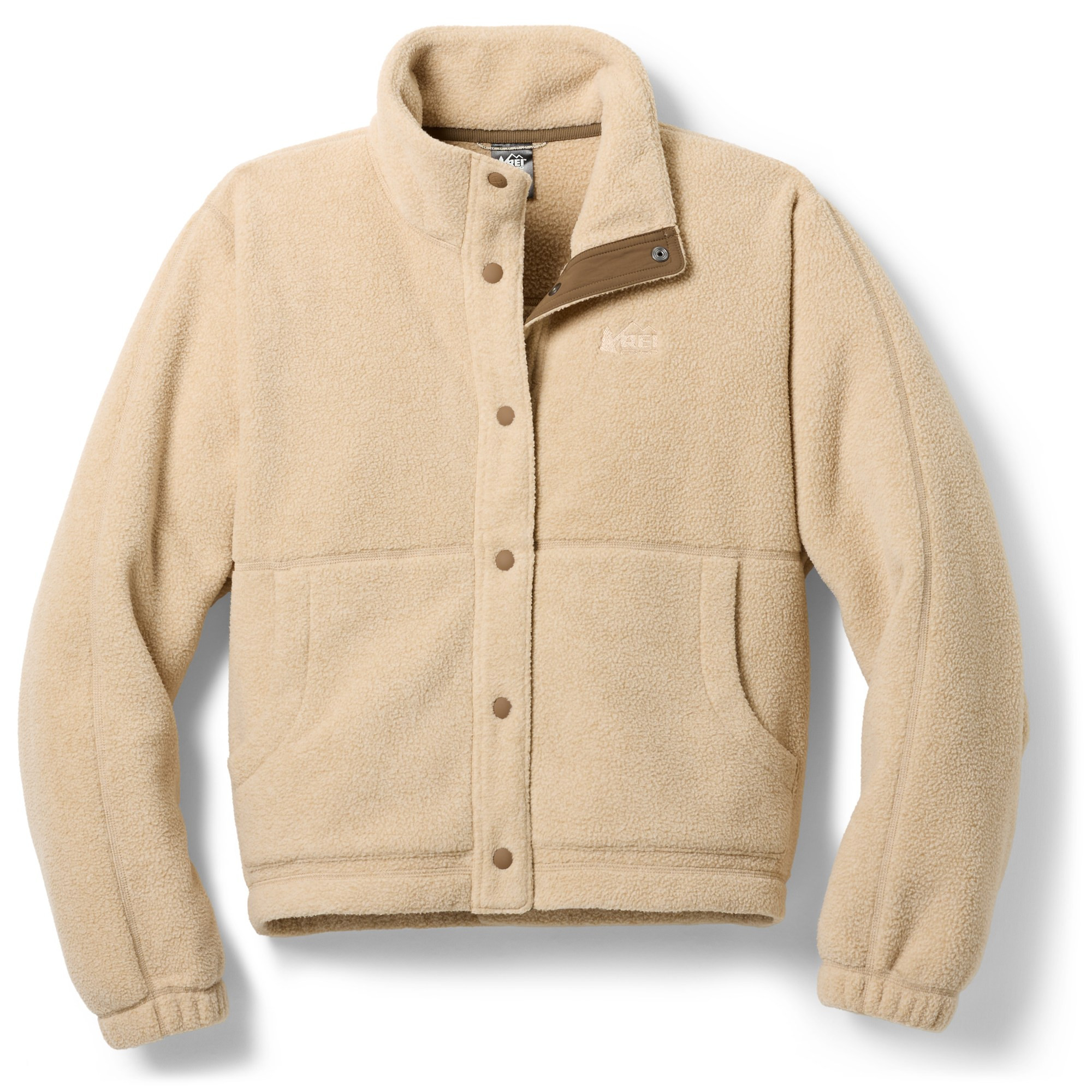 REI Co-op Women's Campwell Fleece Jacket Khaki M | REI