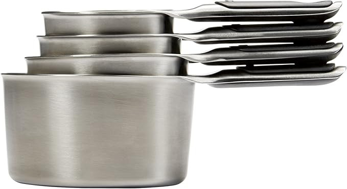 OXO Good Grips Measuring Cup Set, Stainless steel, 4 pieces | Amazon (US)