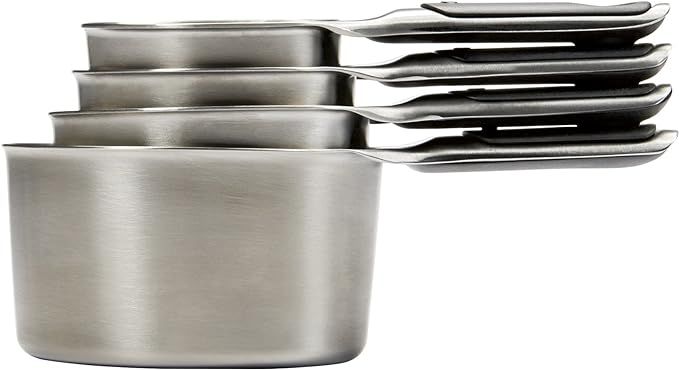 OXO Good Grips Measuring Cup Set, Stainless steel, 4 pieces | Amazon (US)