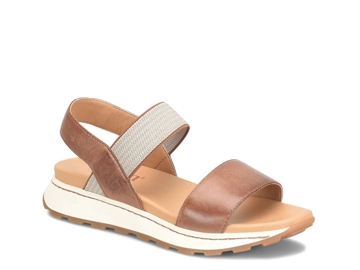 Born Mimi Wedge Sandal | Women's | Brown | Size 9 | Sandals | Slingback | DSW