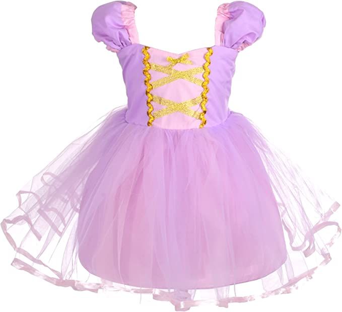 Dressy Daisy Princess Costumes Birthday Fancy Halloween Xmas Party Dresses Up for Little Girls Si... | Amazon (US)