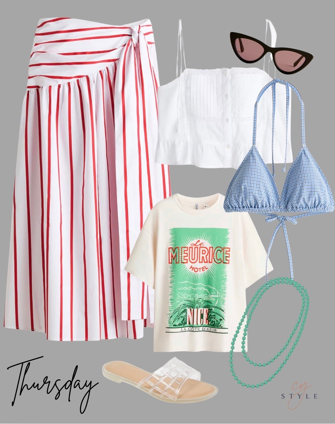 Such a fun skirt!!! Double duty as a cover up! 
H&M 
Fourth of July outfit 
Amazon

#LTKOver40 #LTKTravel #LTKootd