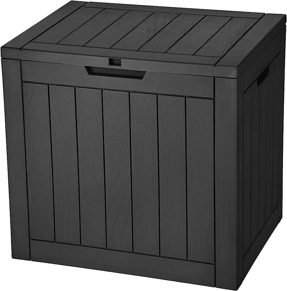 YITAHOME 30 Gallon Deck Box, Outdoor Storage Box for Patio Furniture, Pool Accessories, Cushions,... | Amazon (US)
