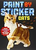 Paint by Sticker: Cats: Create 12 Stunning Images One Sticker at a Time! | Amazon (US)
