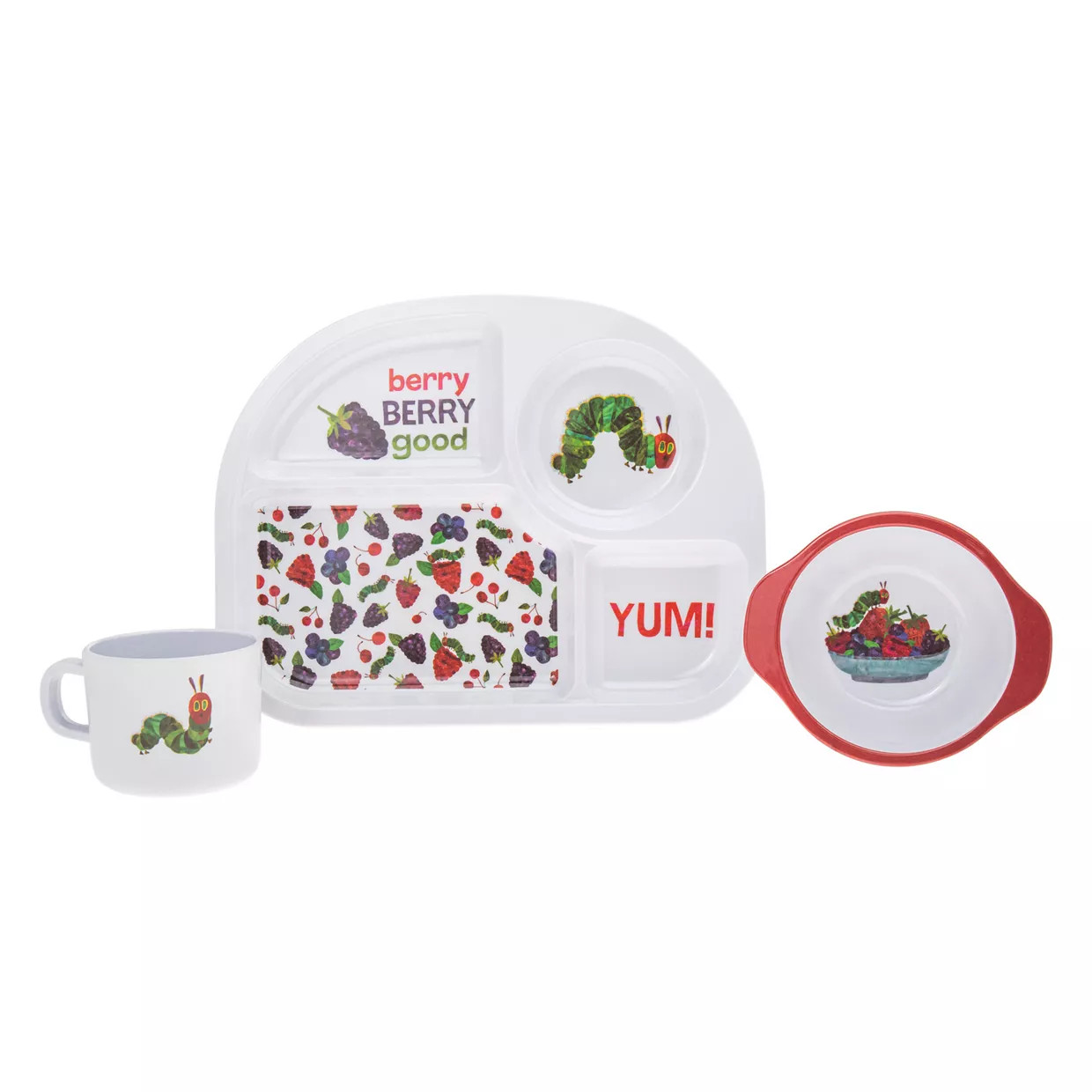 Godinger Silver World of Eric Carle "The Very Hungry Caterpillar" 3-pc. Kids' Melamine Dinnerware... | Kohl's