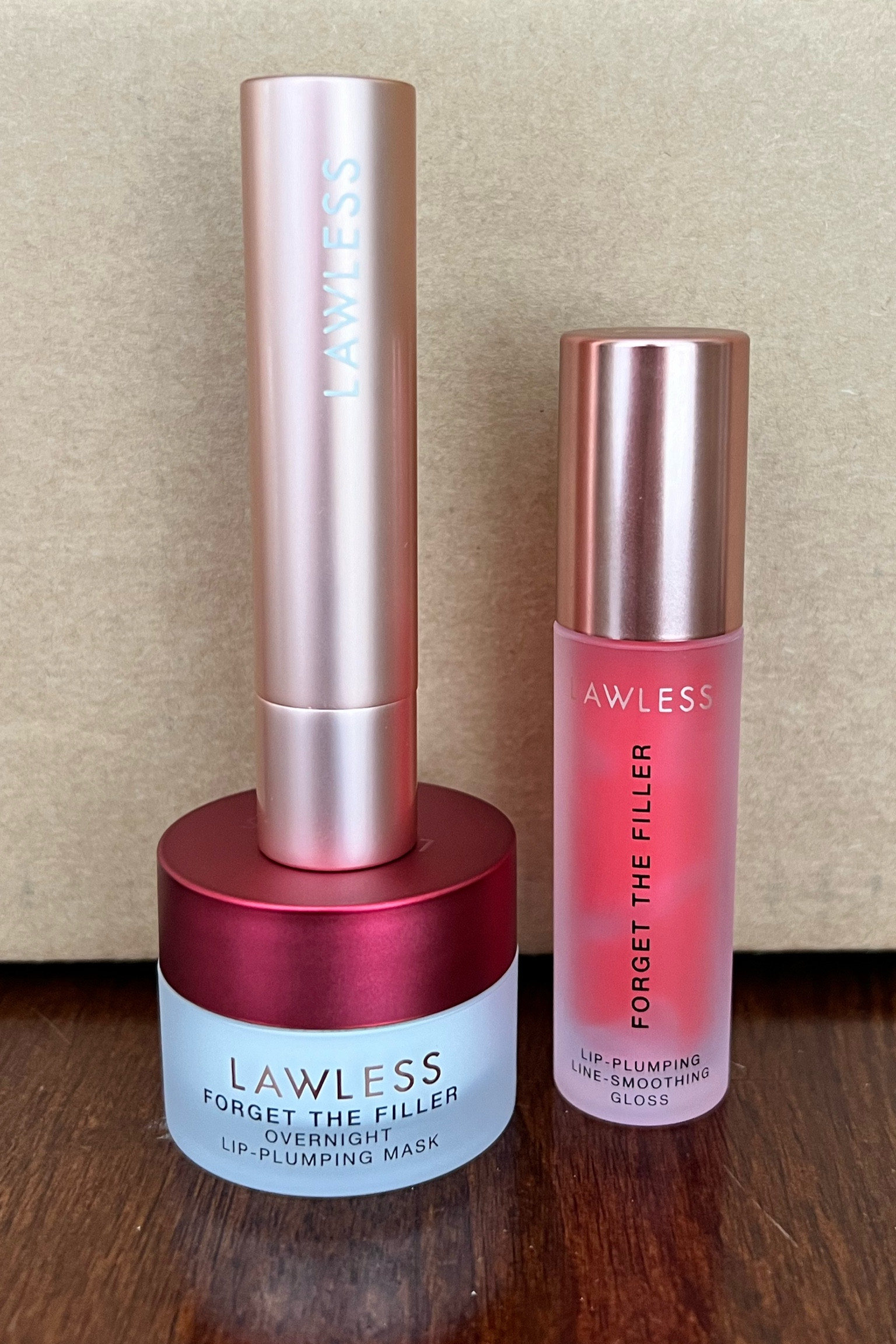 Lawless Cherry Vanilla Lip Plumping Balm, Gloss, and Mask. 


#LTKBeauty #LTKFindsUnder50 #LTKSaleAlert