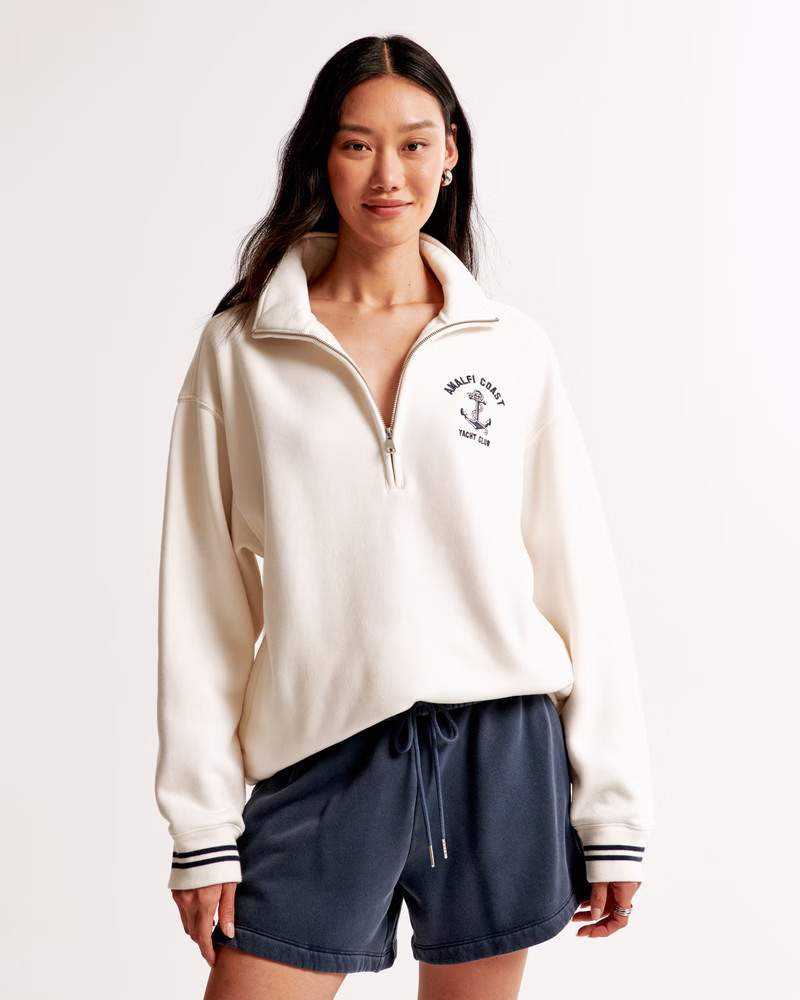 Destination Vintage Sunday Half-Zip | Abercrombie & Fitch (US)