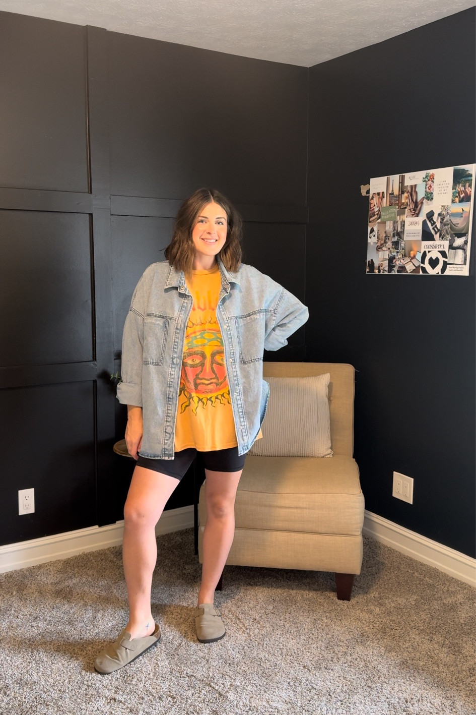 Day 3 of my “realistic sahm/wfhm outfit” series! 

Fall fashion | mom fashion| graphic tees | band tees | aerie | Walmart fashion | oversized denim | target clogs | Birkenstocks | 

#LTKStyleTip #LTKFindsUnder50 #LTKMidsize