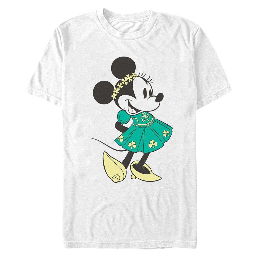 Minnie Mouse St. Patrick's Day T-Shirt for Adults | Disney Store