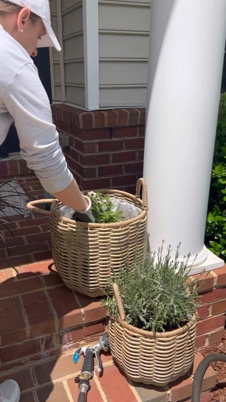 Rattan outdoor wicker planters with liners!

McGee and co | amber interiors | front porch planters | patio decor | Wayfair | at home

#LTKHome #LTKSaleAlert #LTKVideo