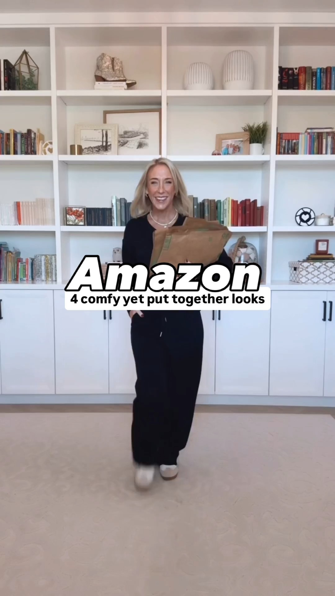 Amazon - 4 comfy yet put together looks * Long Sleeve V Neck Wide Leg Pants 2 Piece Set - size small. 8 colors * Sneakers - tts. 1. Short Sleeve Wide Leg Crop Pants Lounge Set - size small. 14 colors. 2. Cap Sleeve Short Set - size small. 16 colors (stripes and solids). Currently 32% off. 3. Cap Sleeve V Neck Dress - size small. 8 colors. Currently has a coupon. * Sandals - tts. 4. Square Neck Sleeveless Dress - size small. 11 colors. Currently 40% off. * Oversized Denim Jacket - size small. * Wedges - linked similar.

 

#LTKOver40 #LTKSeasonal #LTKFindsUnder50