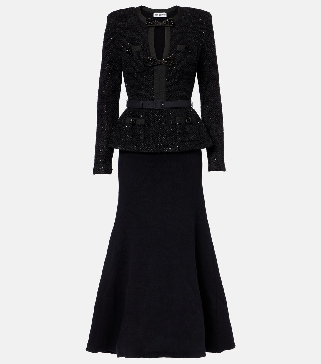 Midikleid mit Pailletten | Mytheresa (DACH)