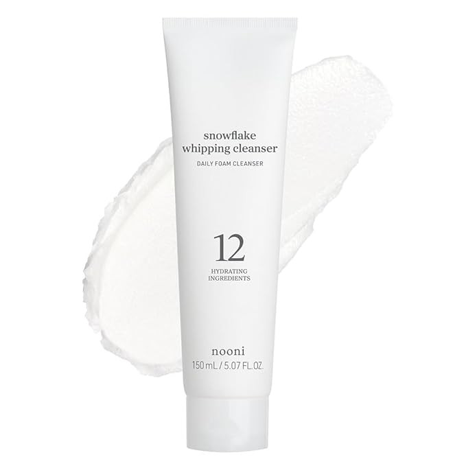 NOONI Face Cleansing - Snowflake Whipping Cleanser | Korean Glass Skin Care, Kbeauty, Facial Wash... | Amazon (US)