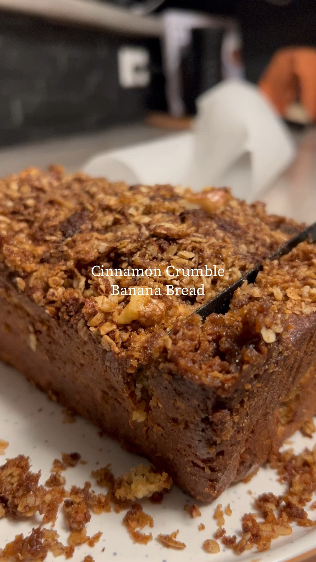 Wanna have your cake and eat it too? Well this Banana bread kinda does that, high protein, high fibre and tastes amazing… 

1C almond flour
1C oat flour
1/2C coconut sugar
1 tsp baking soda
1/2 tsp sea salt
3 ripe bananas
1/2C greek yogurt
3 large eggs
2 tbsp melted coconut oil
1/4C hemp hearts
1/4C flax seeds

Cinnamon sugar crumble
1/4C coconut sugar
2 tbsp cold butter
2 tbsp oats
1 tbsp cinnamon 
1/4C chopped walnuts

1. Preheat oven to 350F
2. In a bowl mix together all ingredients
3. Pour into a greased or lined pan
4. Bake for 50- 55 minutes
5. Slather with butter and flakey sea salt and dive in!


#LTKover40 #LTKGiftGuide #LTKSeasonal