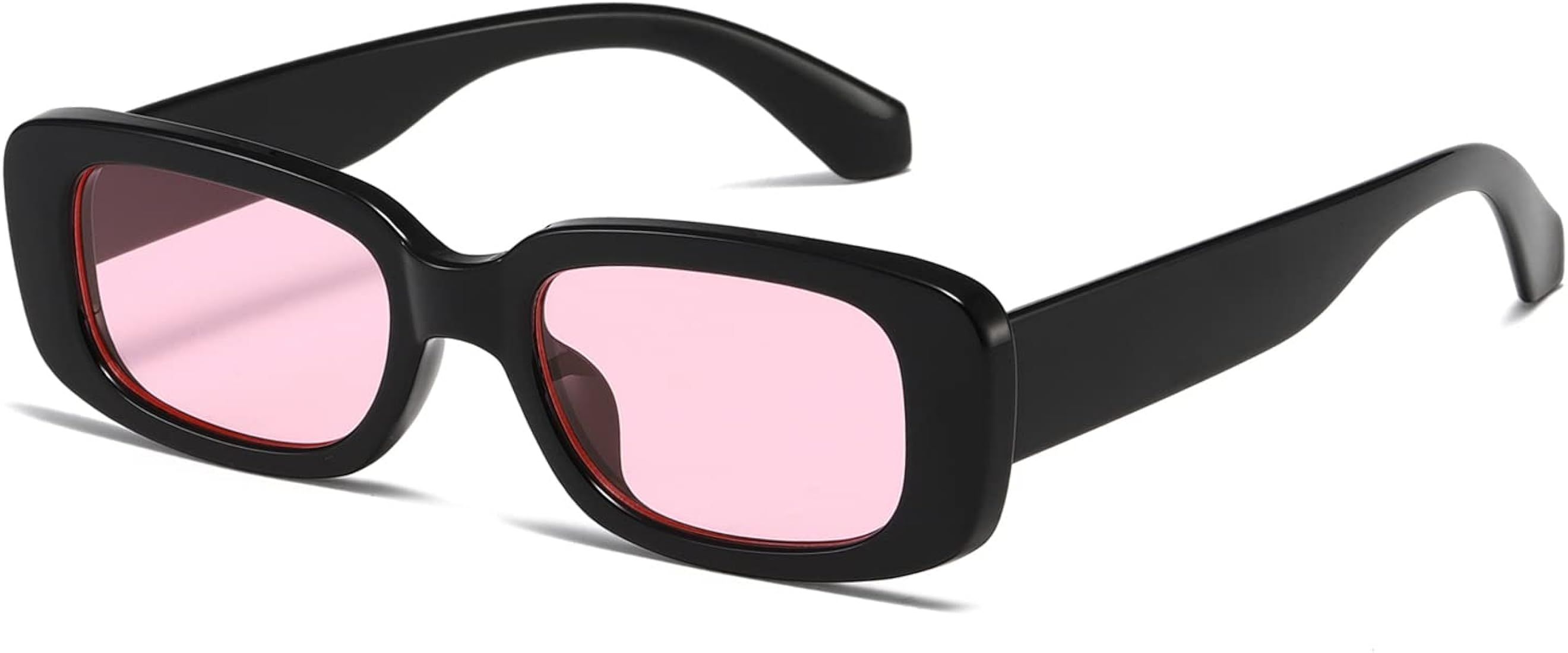 Kimorn Rectangle Sunglasses for Women Men Trendy Retro Fashion Sun Glasses 90’s Vintage UV 400 ... | Amazon (US)