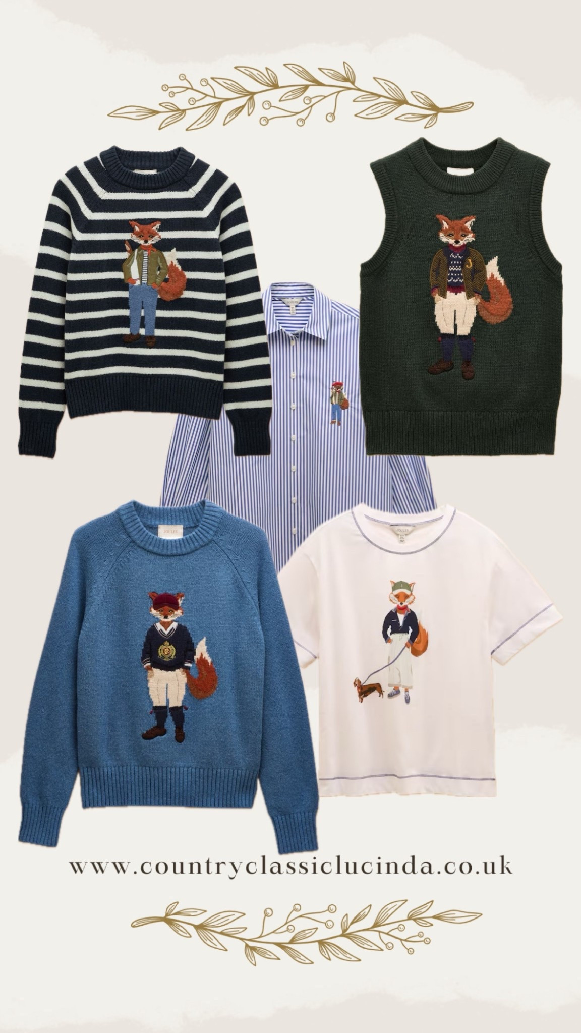Shop my foxy favourites from Joules 

#LTKuk #LTKautumn