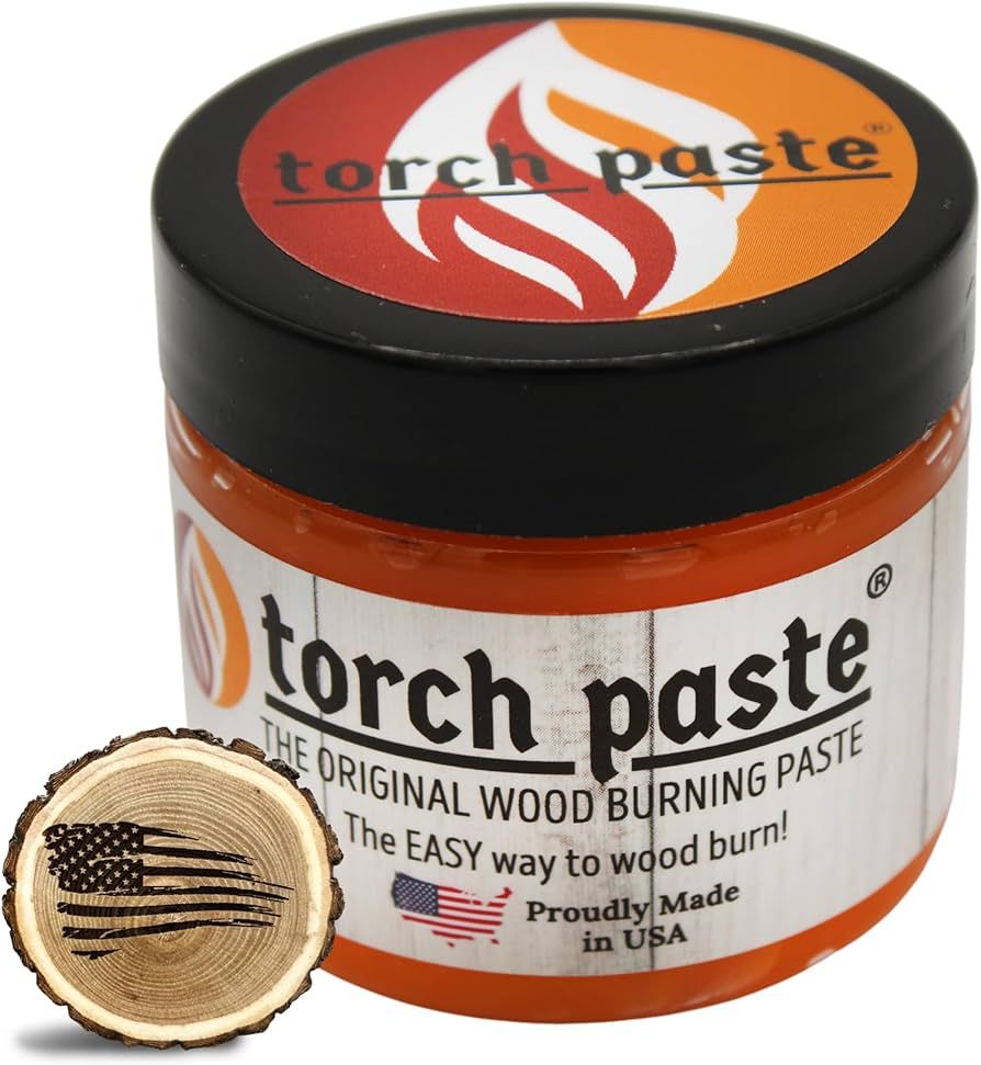 Torch Paste - The Original Wood Burning Paste | Made in USA | Heat Activated Non-Toxic Paste for ... | Amazon (US)