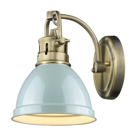 Duncan Single Light 9" Tall Bathroom Sconce | Build.com, Inc.