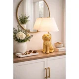 Home Decor Collection Catalina Lighting Golden Doodle Table Lamp with Painted Gold Finish and Tap... | Walmart (US)