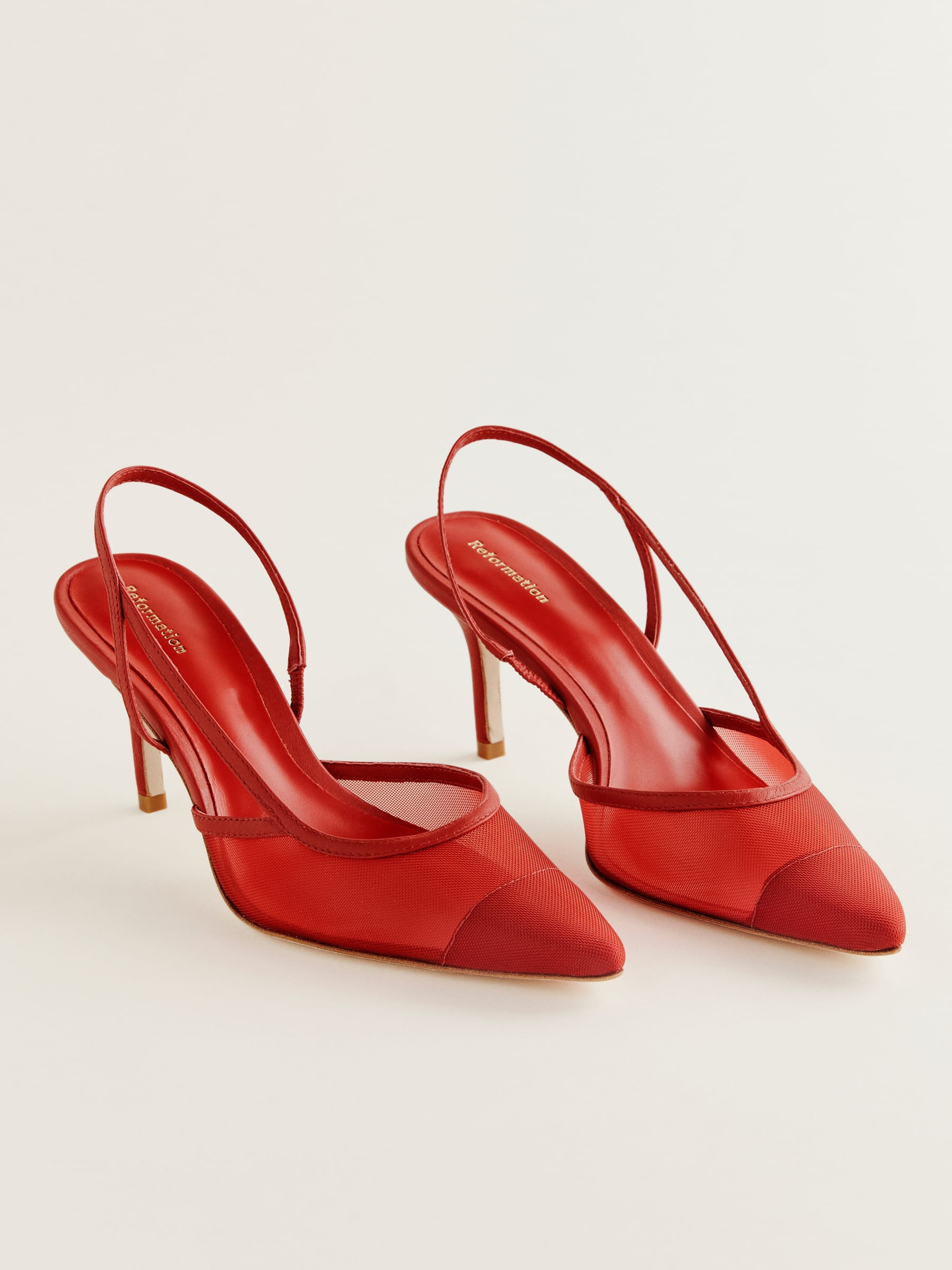 Whitnee Slingback Heels | Reformation (Global)