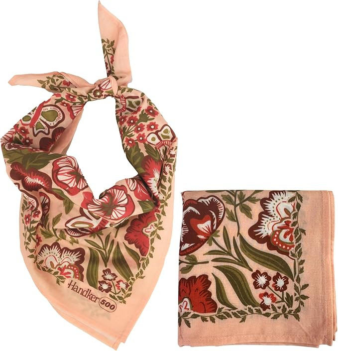 Bandana 22”x22 Premium Cotton Bandana for Women & Men | Amazon (US)