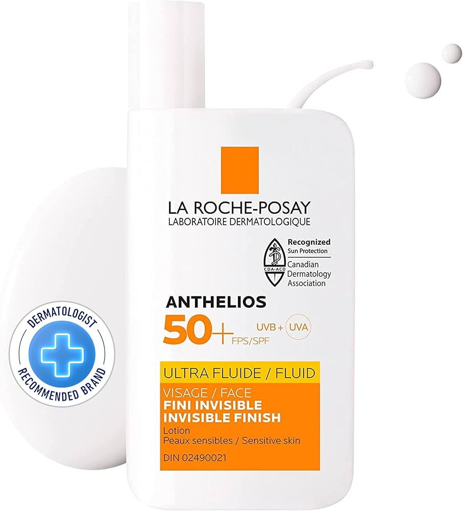 La Roche-Posay Anthelios Daily Ultra Fluid, Face Cream Sunscreen SPF 50 & Stick, Broad Spectrum U... | Amazon (CA)
