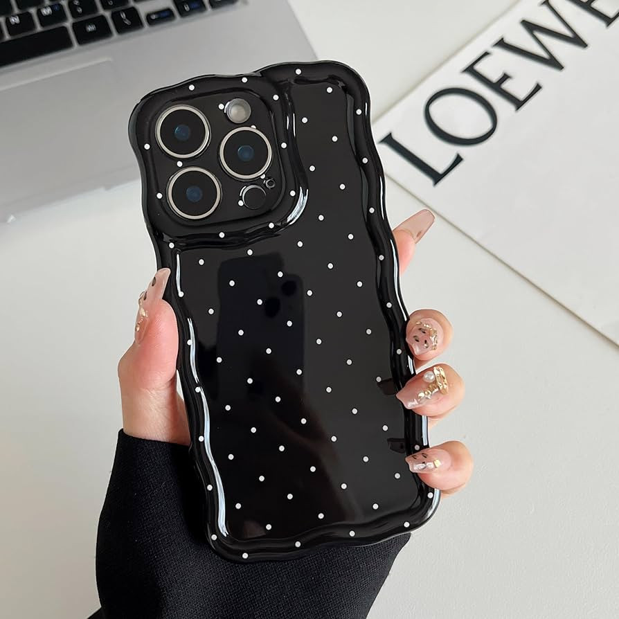 ZCDAYE for iPhone 13 Pro Max Case, Cute Wavy Aethetic Printed Phone Case for Women Girls, Soft TP... | Amazon (CA)