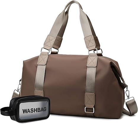 Gym Bag for Women Weekender Carry on Bag Dance Yoga Tote Bags Travel Duffle Personal Item Bags wi... | Amazon (US)