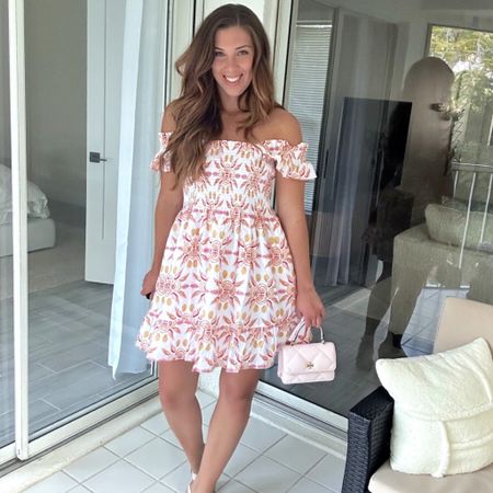 My favorite dress for this summer! Perfect for so many occasions depending on what shoes you wear! 

#LTKTravel #LTKParties #LTKStyleTip