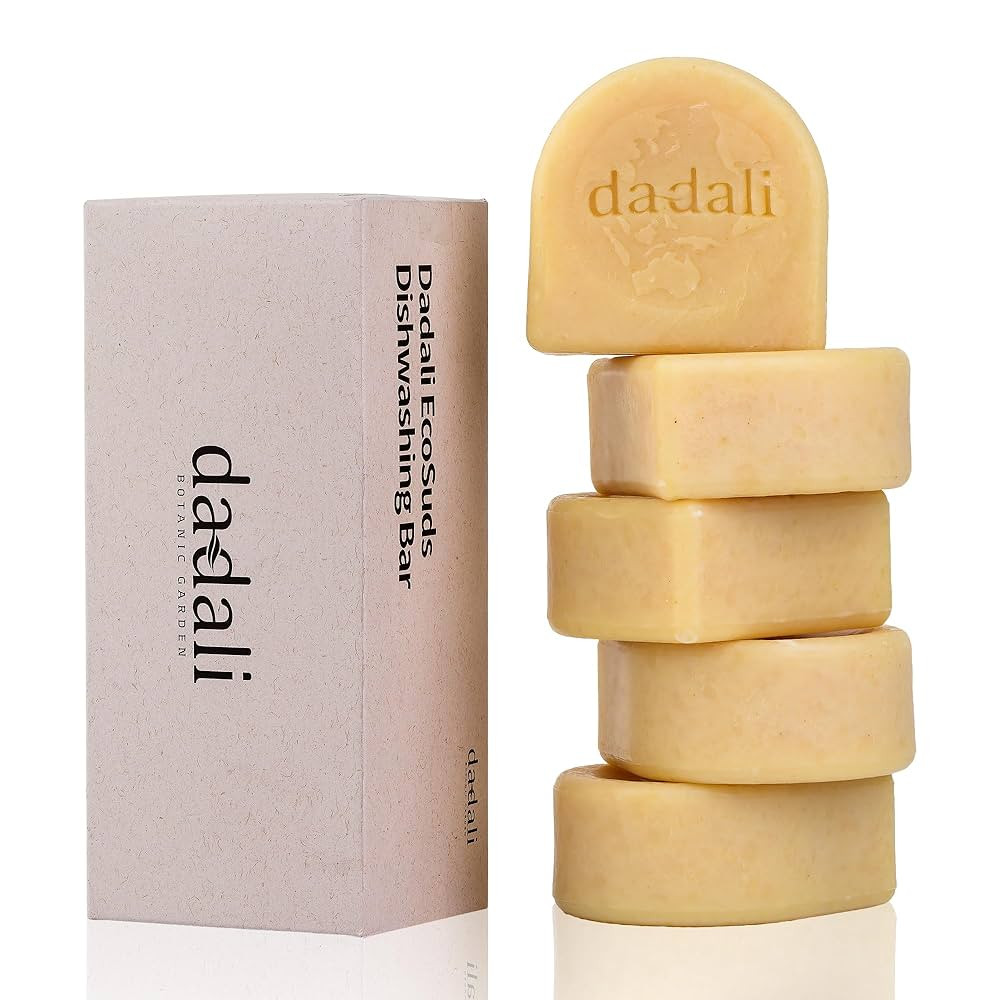 dadali Natural Solid Dish Soap Bar 25oz (Pack of 5) – Biodegradable Dish Soap Block, Eco-Friend... | Amazon (US)