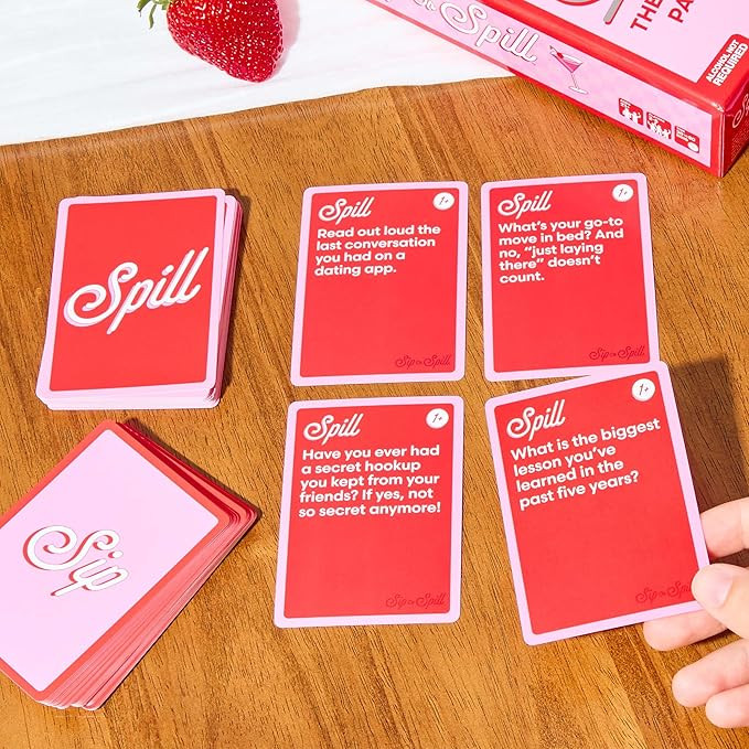 WHAT DO YOU MEME? Sip or Spill — The Girl's Night Party Game, Ultimate Bachelorette Party Games... | Amazon (US)