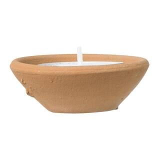 3R studios Small Pinch Terra-cotta Tealight and Voltive Holders (Set of 12) DF3542 - The Home Dep... | The Home Depot