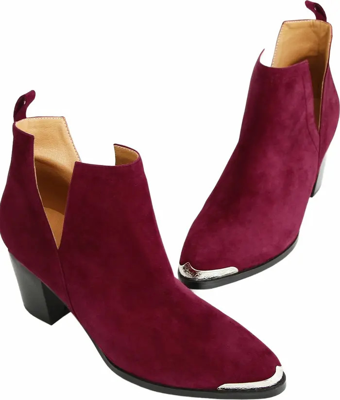Austin Croc Embossed Ankle Boot | Nordstrom