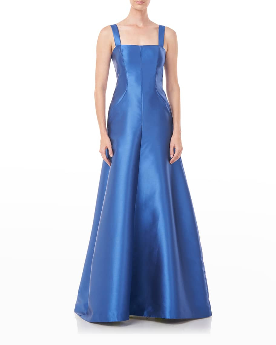 Kay Unger New York Tatiana Sleeveless A-Line Gown | Neiman Marcus