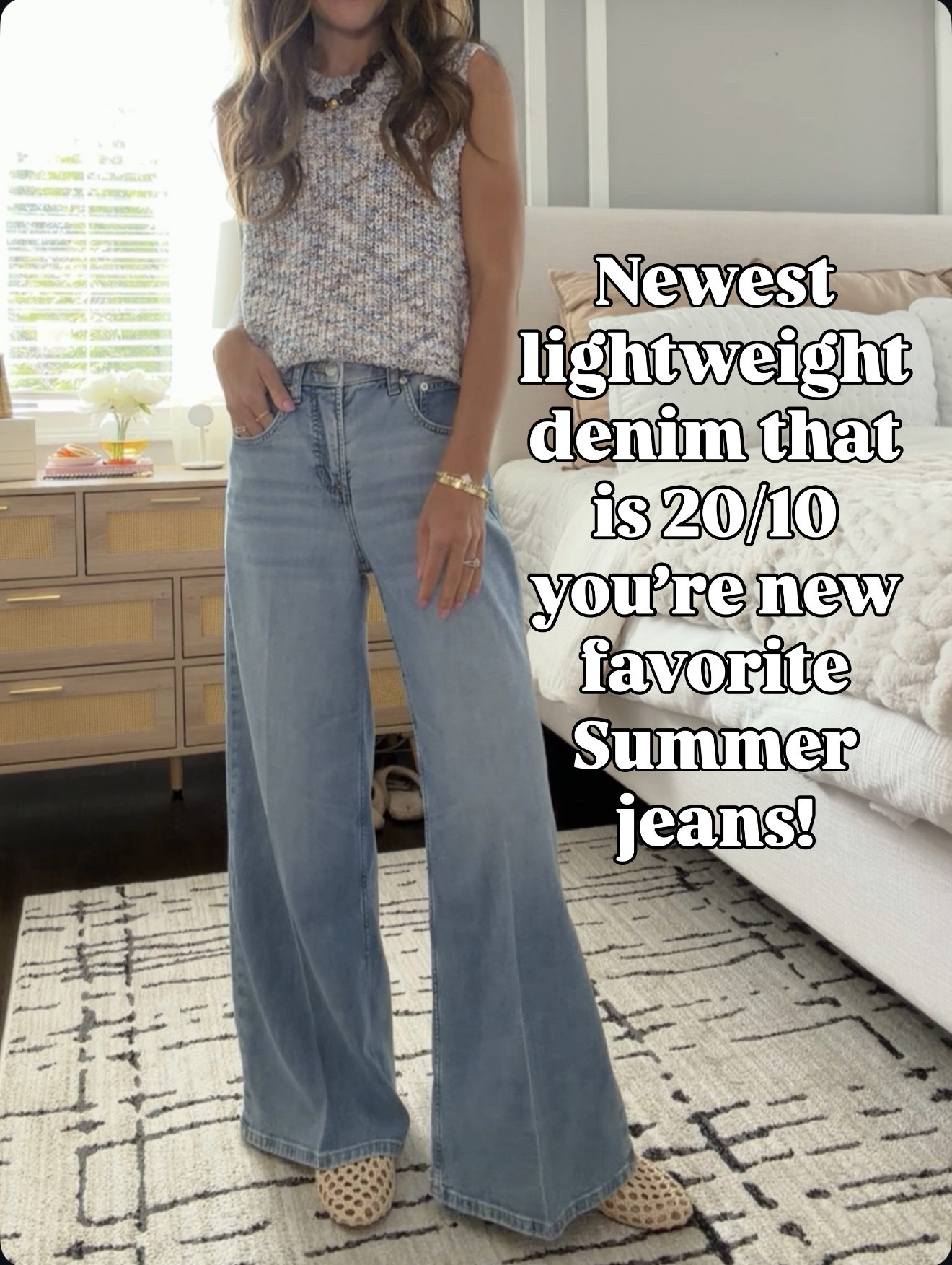 These lightweight jeans are a 20/10 and I don’t say that lightly 😍 🔗⬇️ wearing size xs petite 

#LTKOver40 #LTKootd #LTKSeasonal