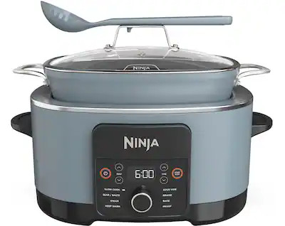 Ninja - Foodi PossibleCooker PRO, 8.5qt Multi-Cooker - Sea Salt Grey | Best Buy U.S.