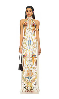 YLLW THE LABEL Celeste Dress in Birdsong from Revolve.com | Revolve Clothing (Global)