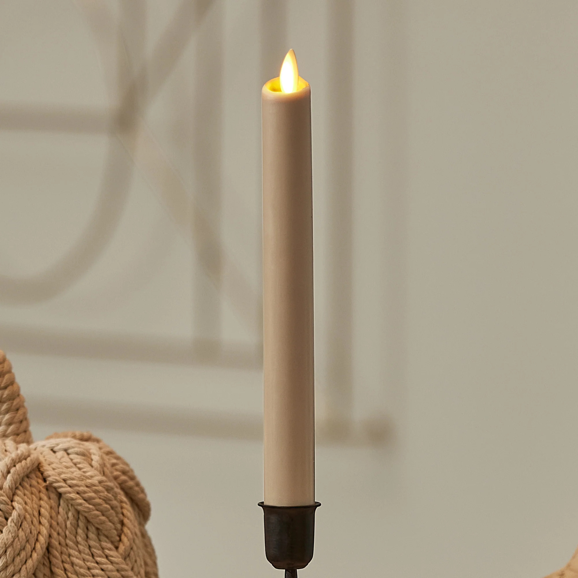 Irish Cream Flameless Candle Taper | Luminara